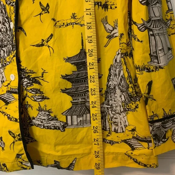Katie K Yellow Parisian Pajama Set Intimates - Picture 6 of 15